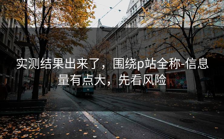 实测结果出来了，围绕p站全称-信息量有点大，先看风险