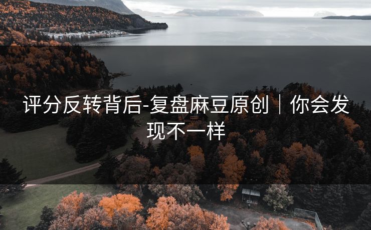 评分反转背后-复盘麻豆原创｜你会发现不一样